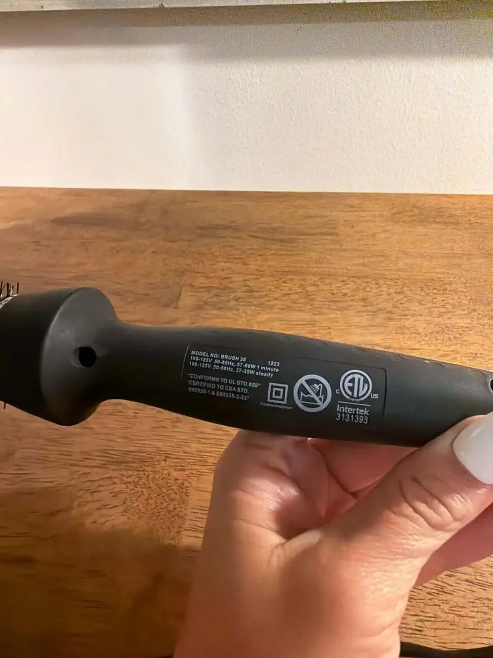 B.R.U.S.H. 30 Hot Styling Brush with Ion Technology